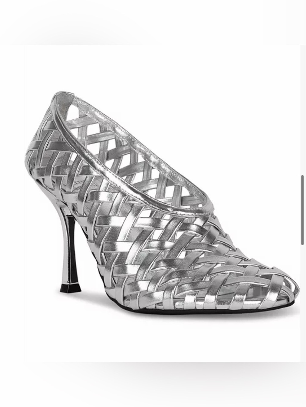 Jeffrey Campbell Caged Lattice Woven Pumps